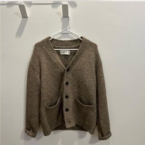 Abercrombie and Fitch Oversize Knit Cardigan